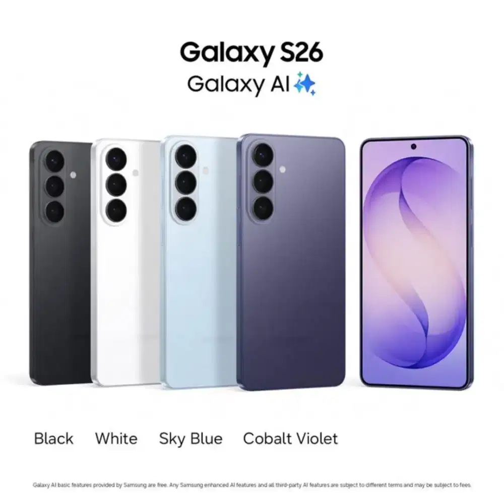 SAMSUNG S26 12/512, PROMO JUNI, HARGA PASTI PALING MURAH SEMALANG RAYA