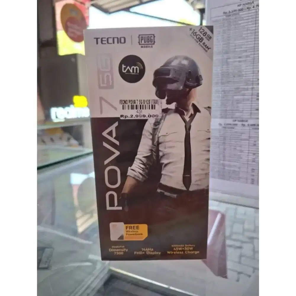 Handphone Tecno pova 7 5G 8/128