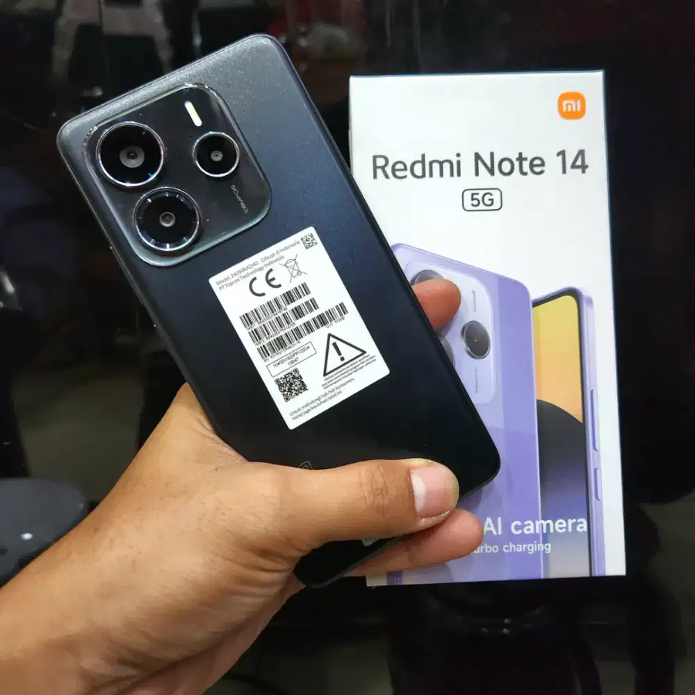 Xiaomi Redmi Note 14 5g 12/512gb garansi on Februari 2027