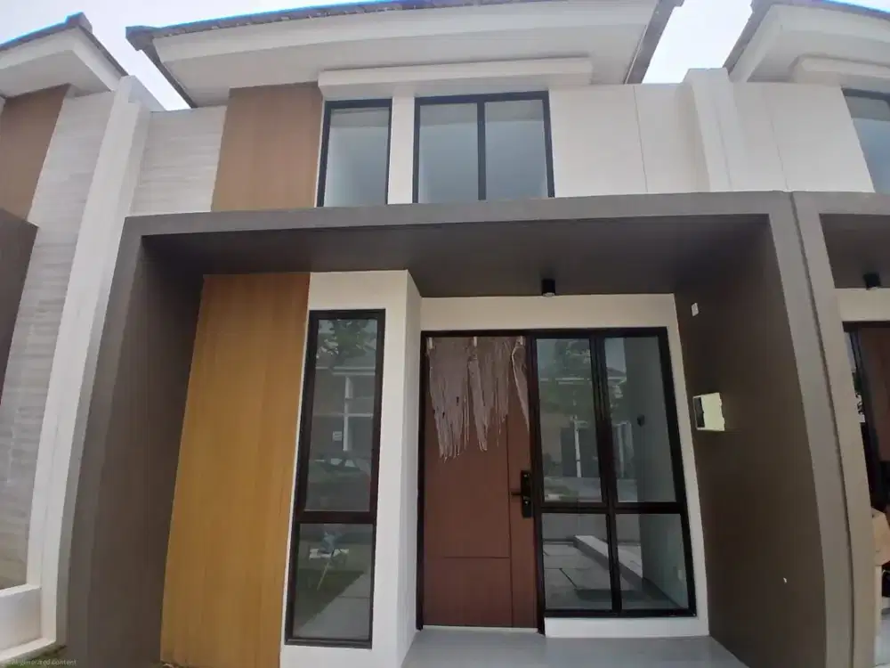 Rumah Baru Minimalis Siap Huni di Serpong Dekat Stasiun Kereta