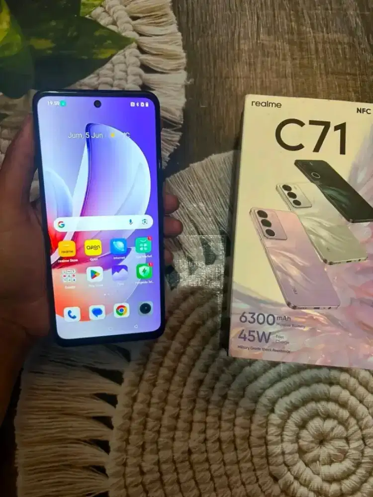 Realme c71 ram 8+8/128 nfc pulset