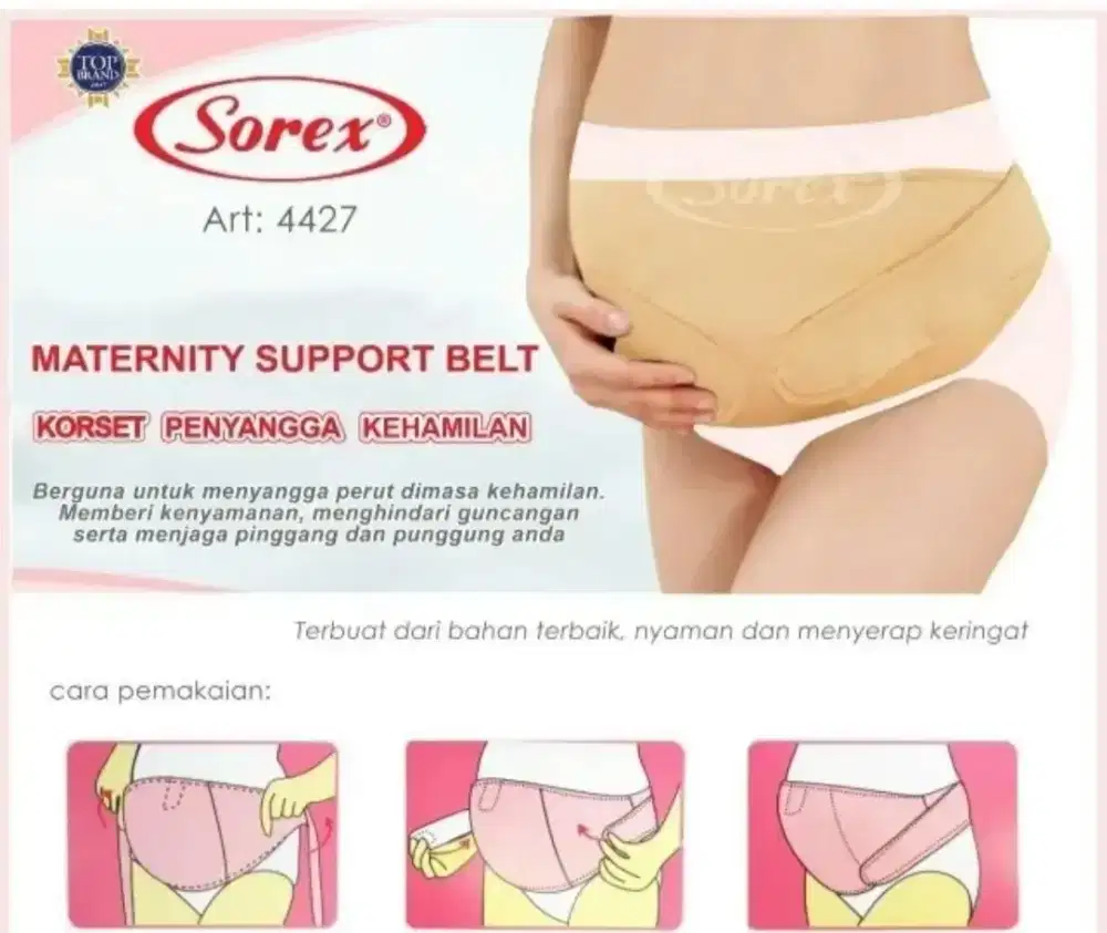 Sorex stagen perut korset penyangga kehamilan hamil