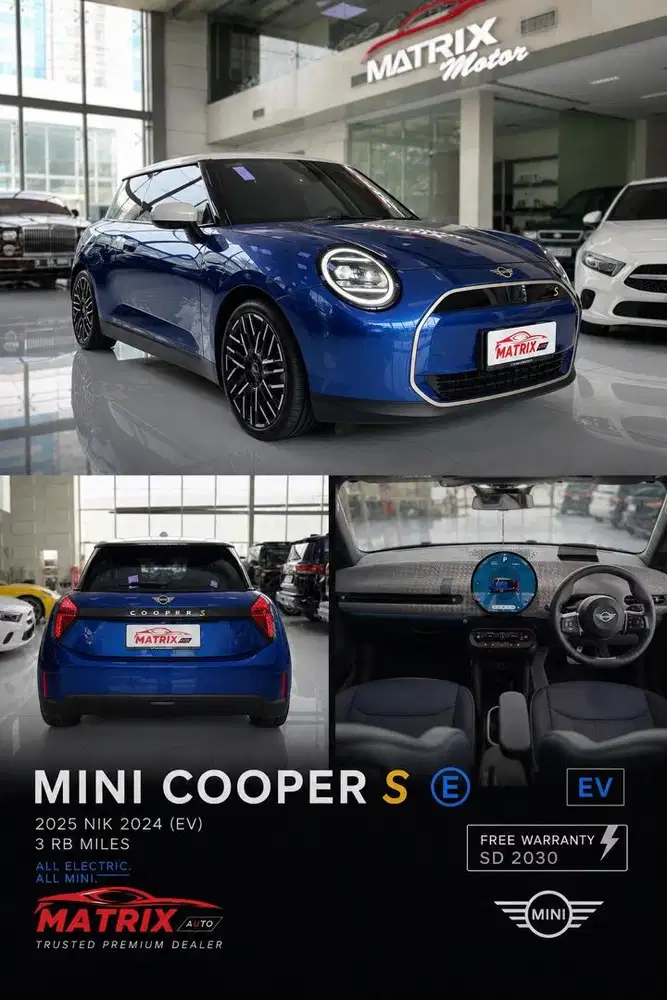 Minicooper S EV 2024 ! Minicooper S electric antik !MINI! Cooper s