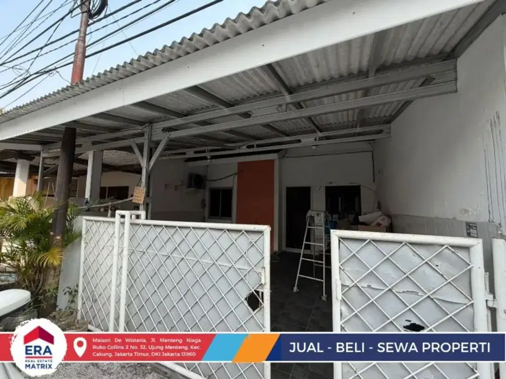 Jual Rumah SHM Danau Indah Sunter Potensi Renovasi Jadi Lebih Luas