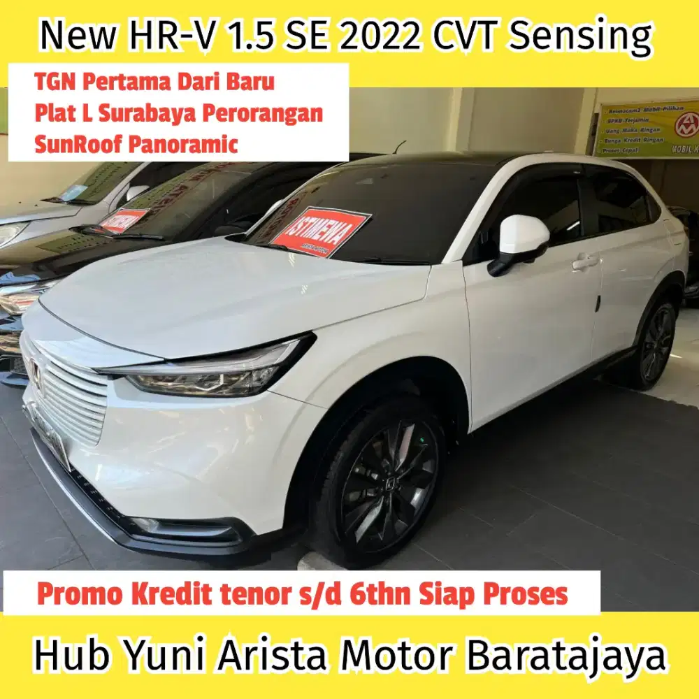 New HRV 1.5 SE 2022 Sensing CVT Panoramic TGN1 PjkHidup Warna Favorit
