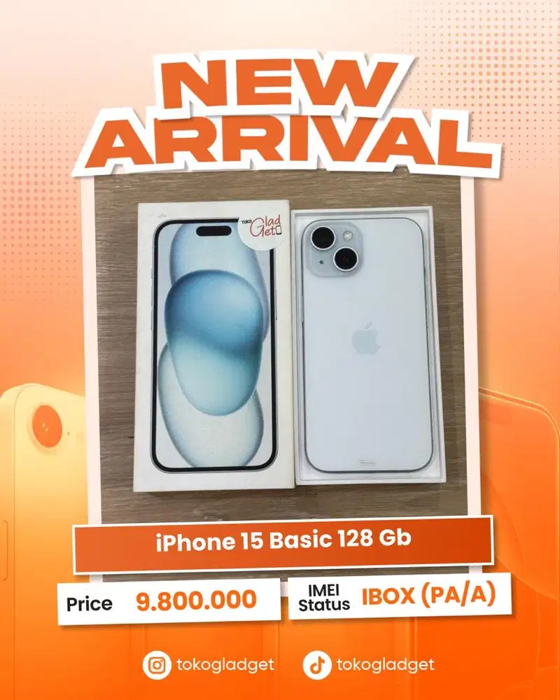 iPhone 15 Basic 128 Gb ex IBOX