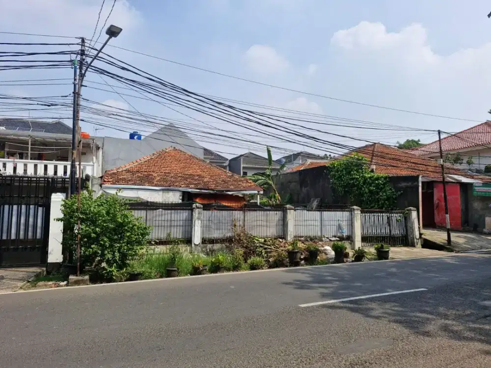TANAH MURAH DI PINGGI JALAN TANAH KUSIR KEBAYORAN LAMA JAKARTA SELATAN DIJUAL CEPAT