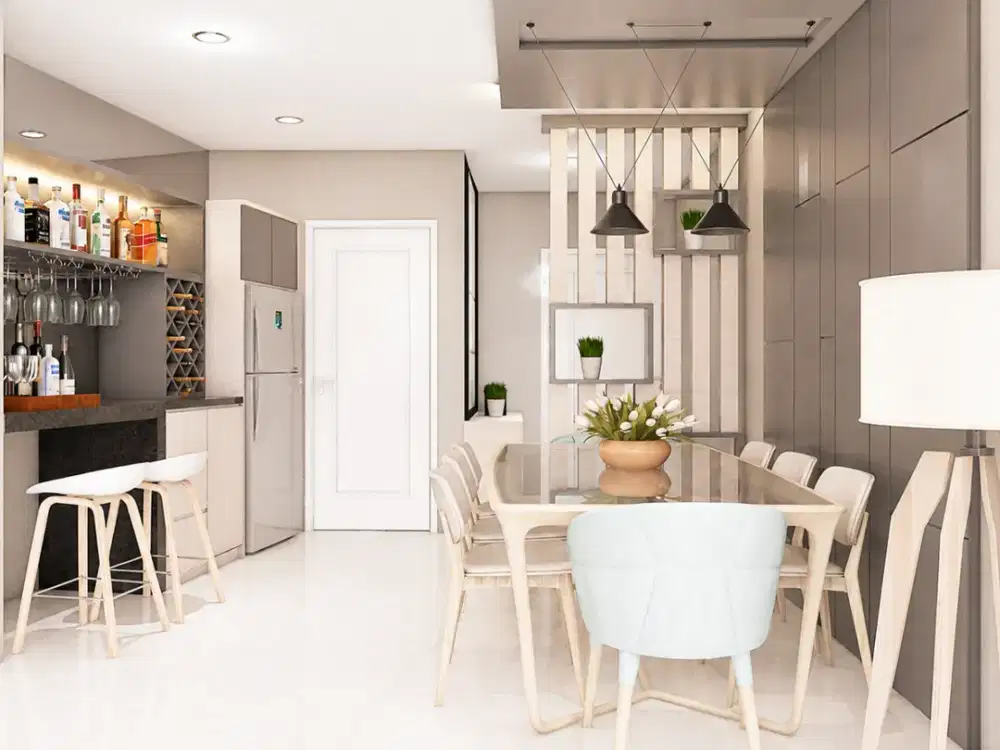 Apartemen Regatta Pluit 120m² 2+1BR Semi Furnished Best View