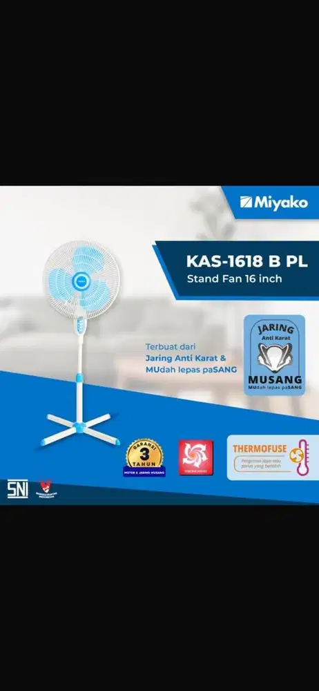 Ready stock kipas angin Miyako