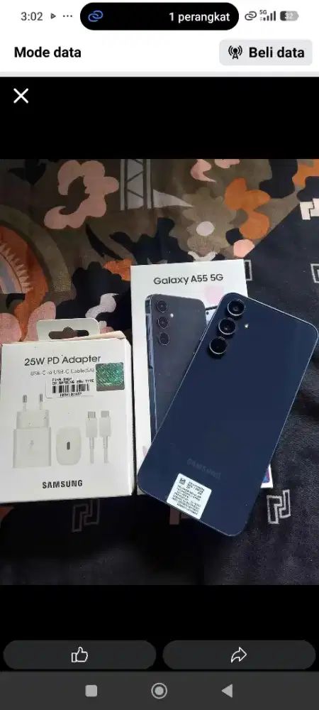 Samsung a55 fullset