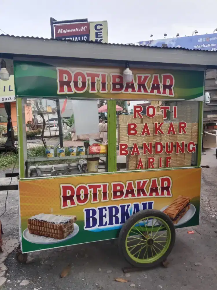 Jual gerobak roti bakar seangkatan