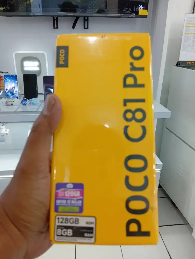 cash & credit POCO C81 pro 4+4/128 gb