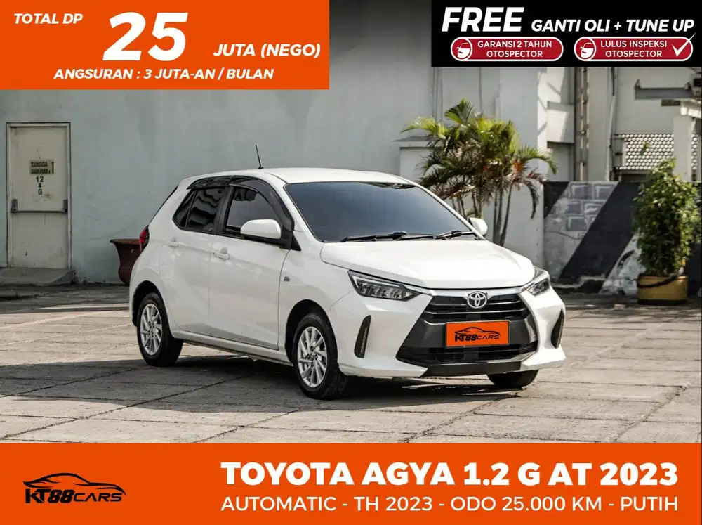 TOYOTA AGYA G AT 2023