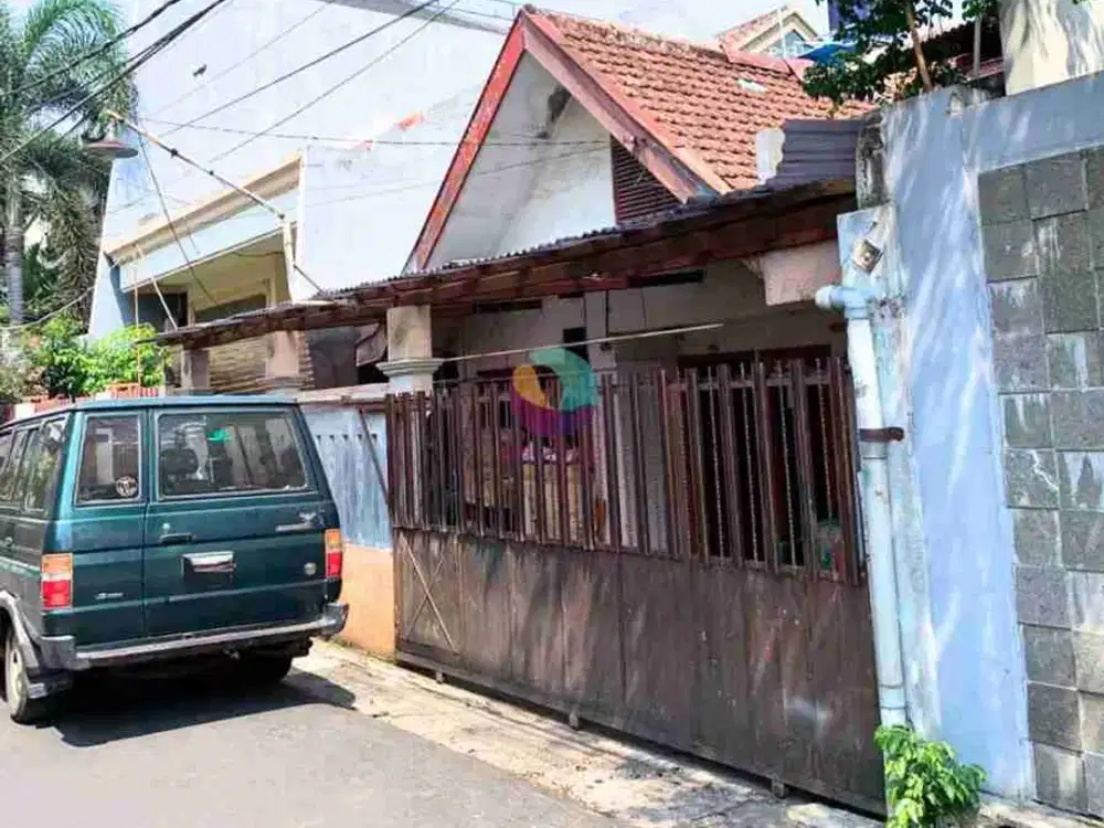 Dijual rumah tua hitung tanah di cipinang cempedak jaktim