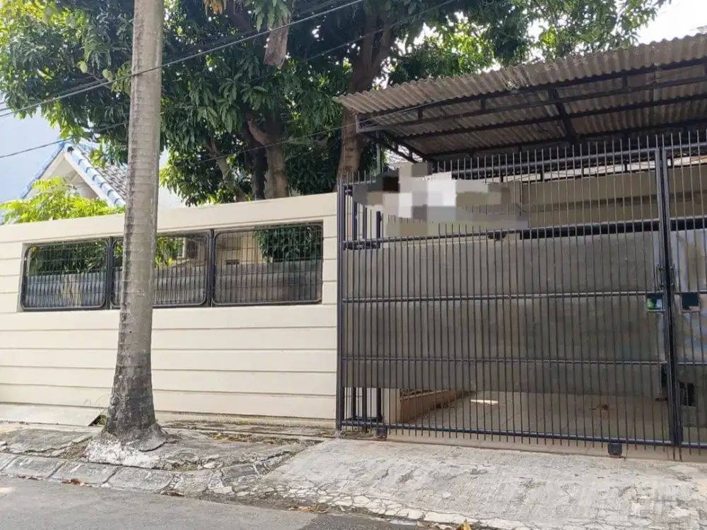 DIJUAL RUMAH BESAR HADAP BARAT DAYA JALAN LEBAR HARGA TERMURAH DI CITRA GARDEN 5