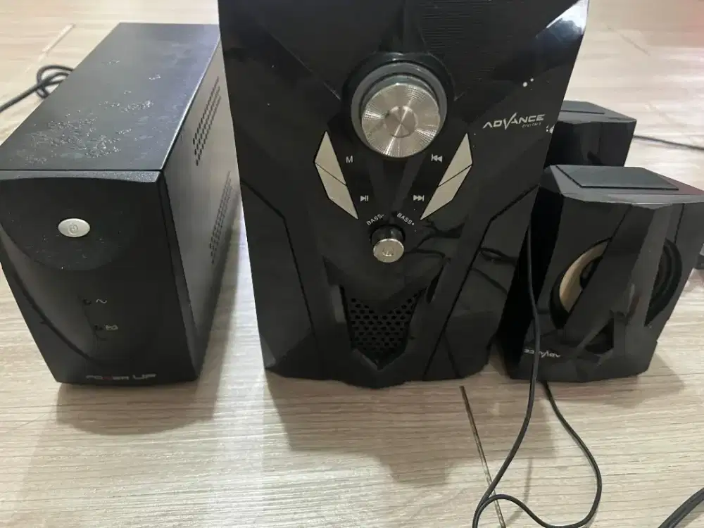Speaker advance dan ups powerup msh segel