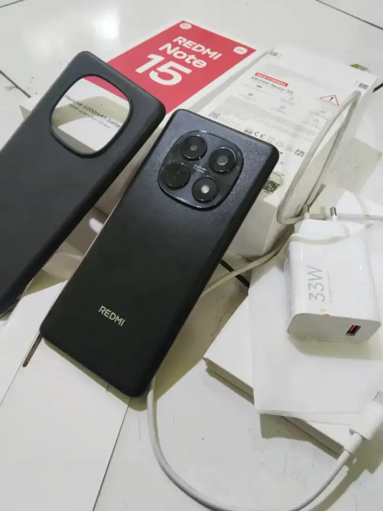 XIAOMI REDMI NOTE 15 NFC 8+8/128 GARANSI PANJANG