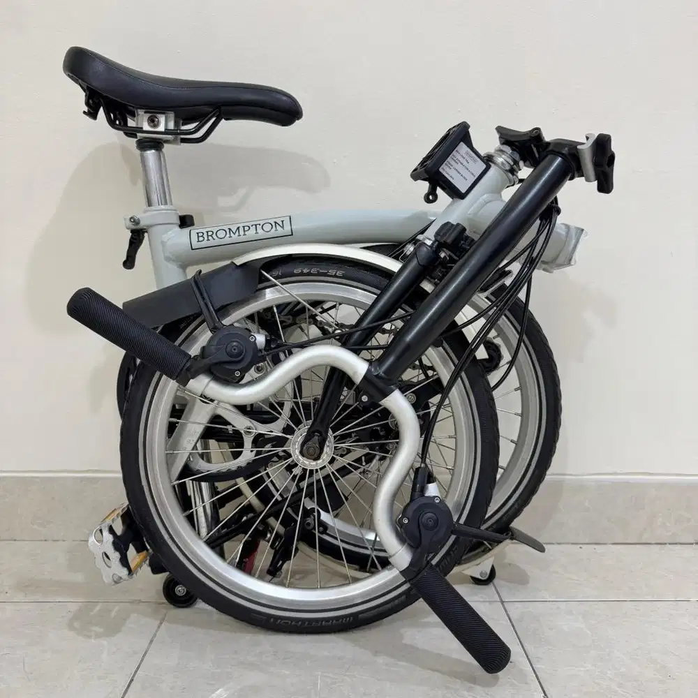 BROMPTON M6L PAPYRUS WHITE BLACK 2018 - ISTIMEWA