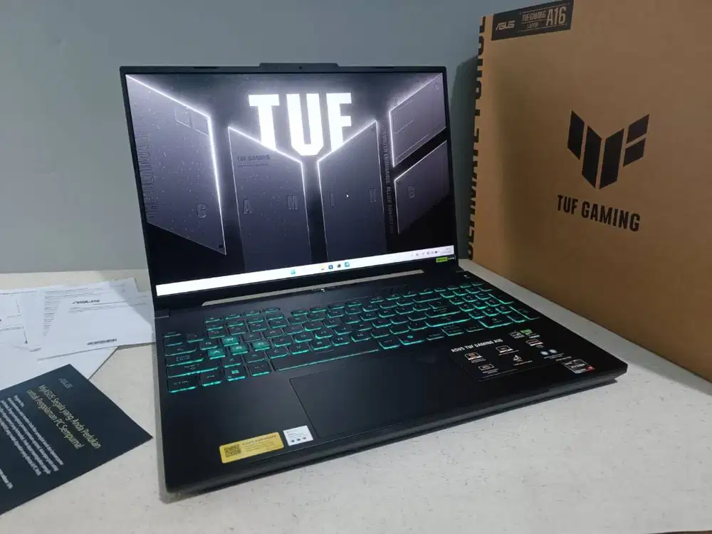 ASUS TUF Gaming A16 Ryzen 7 RTX 4050 6GB | RAM 16GB SSD 512GB | Gar