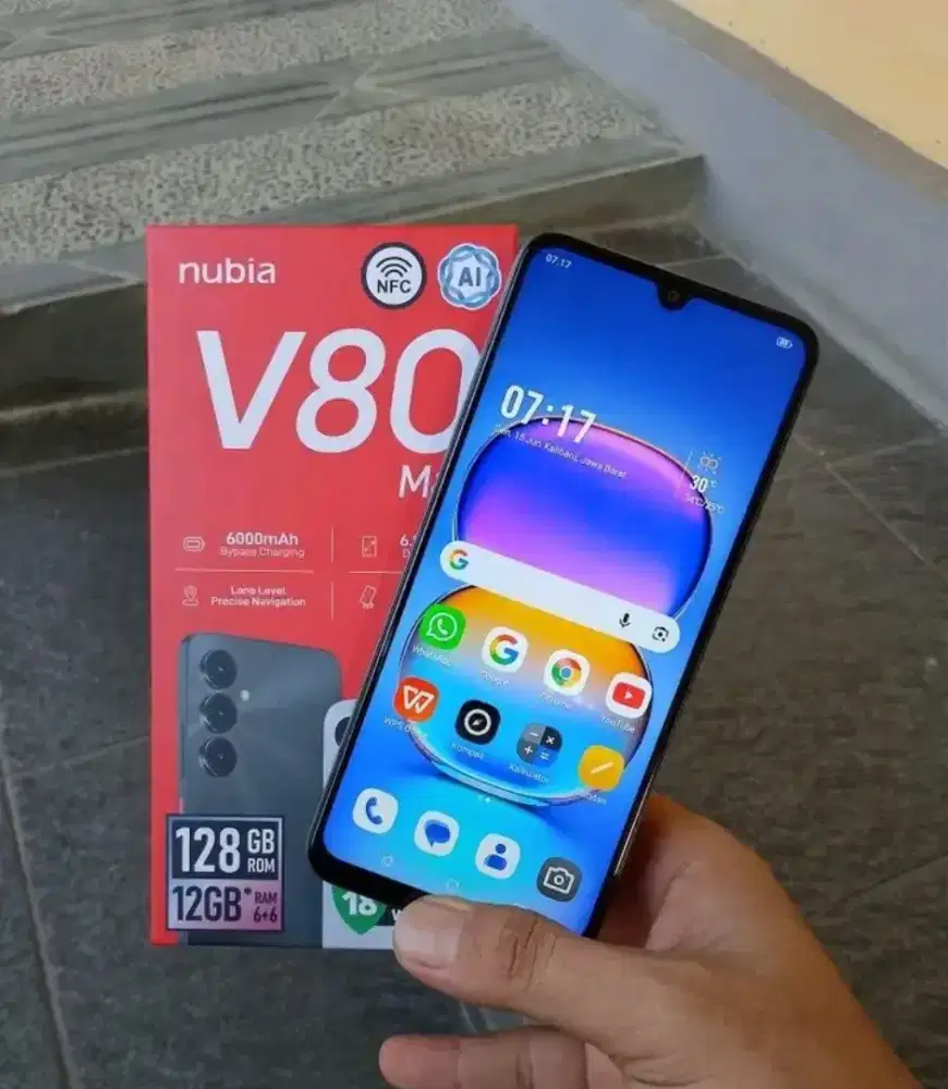 Nubia v80 max
Ram 8 internal 128 GB