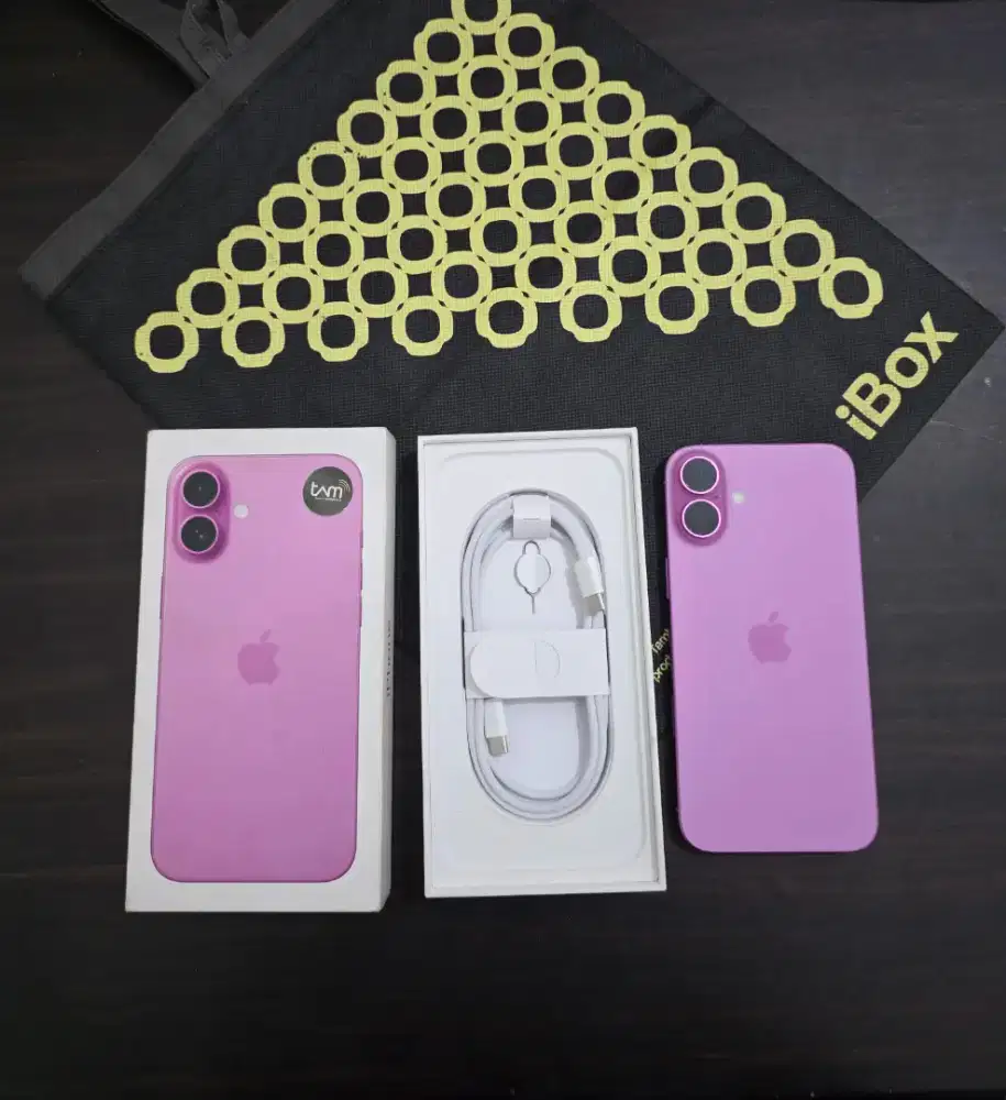 iPhone 16 plus 128GB iBox mulus banget