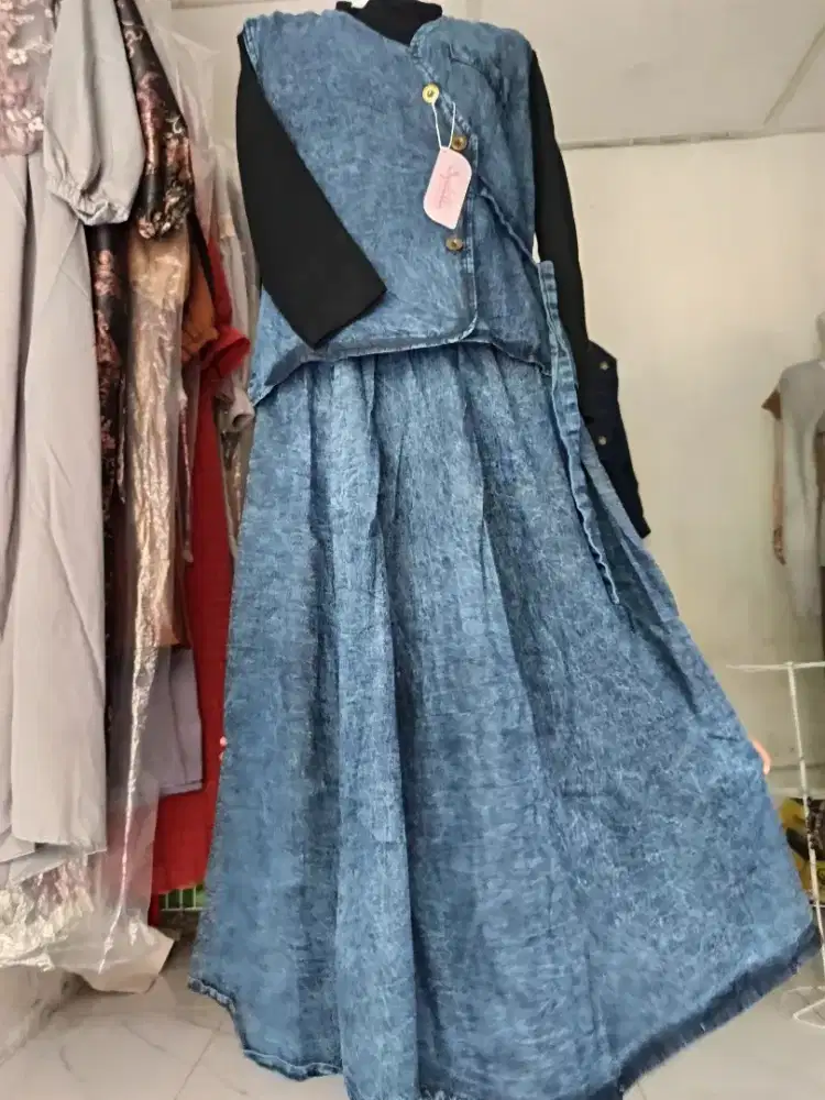 Set rok jeans 3 in 1