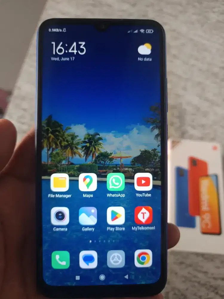 Redmi 9C 4/64 warna biru