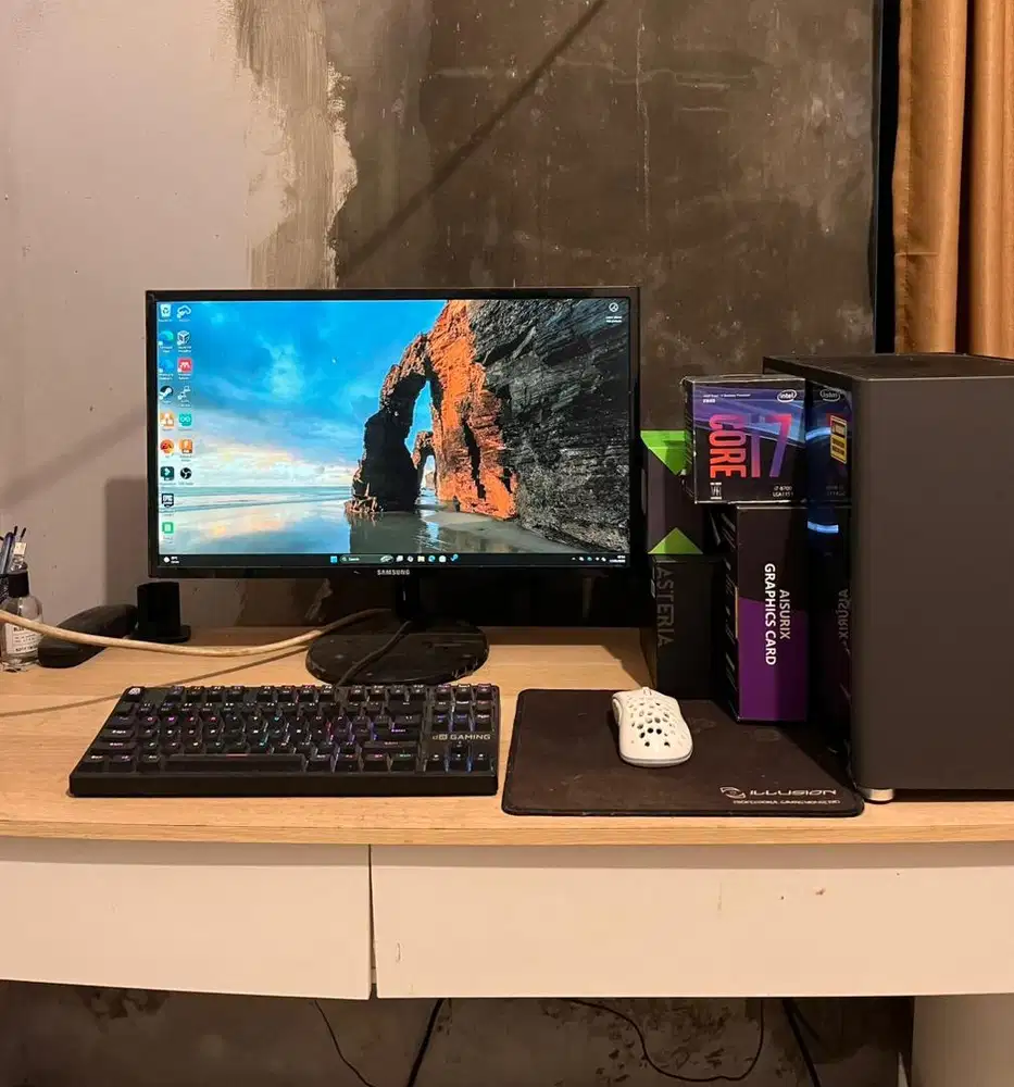 PC Rakitan i7 8700 RX580