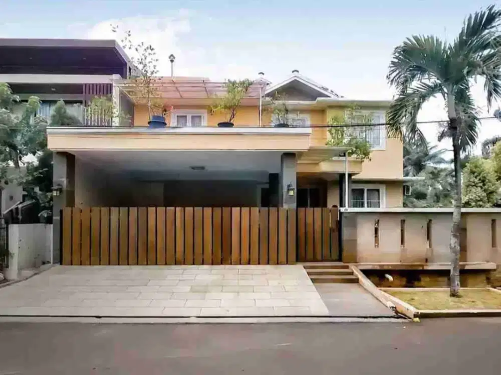 rumah semi furnished di Pesanggrahan Bintaro Jaksel