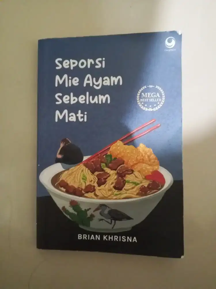 Buku Novel Seporsi Mie Ayam Sebelum Mati