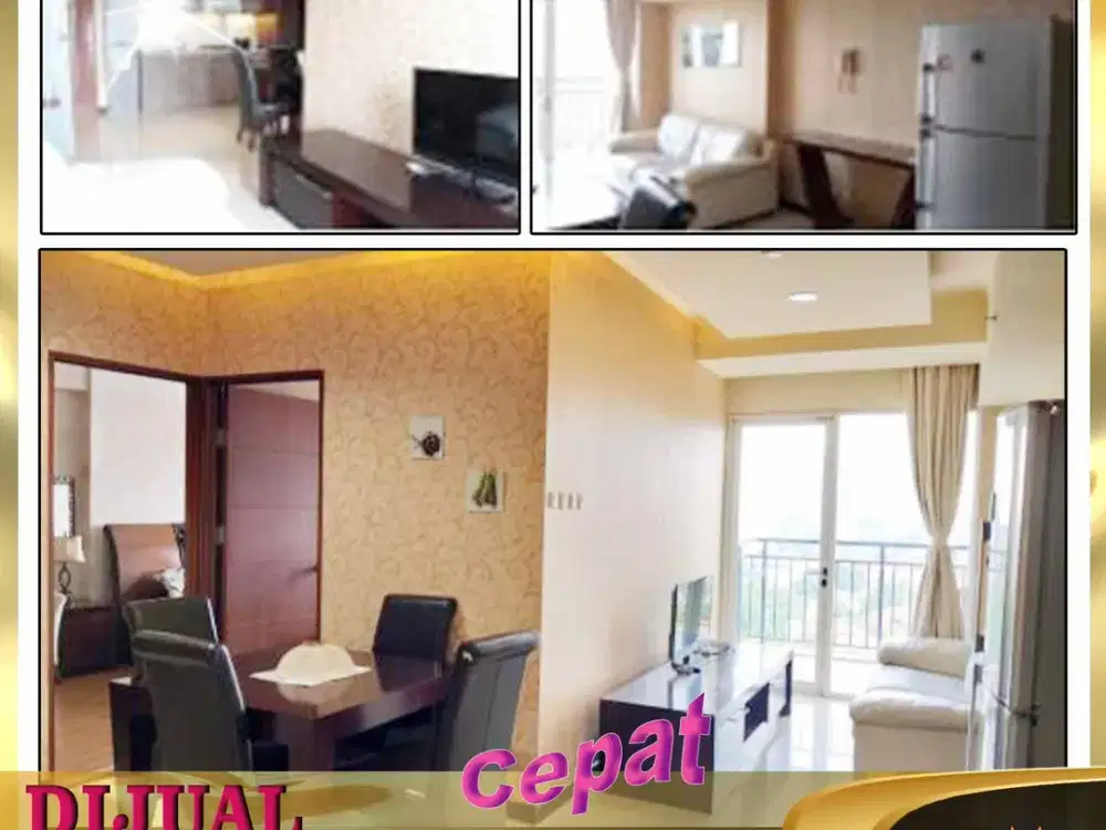 DIJUAL CEPAT APARTEMENT 2BR MARBELLA KEMANG RESIDENCE  JAK SEL - LS