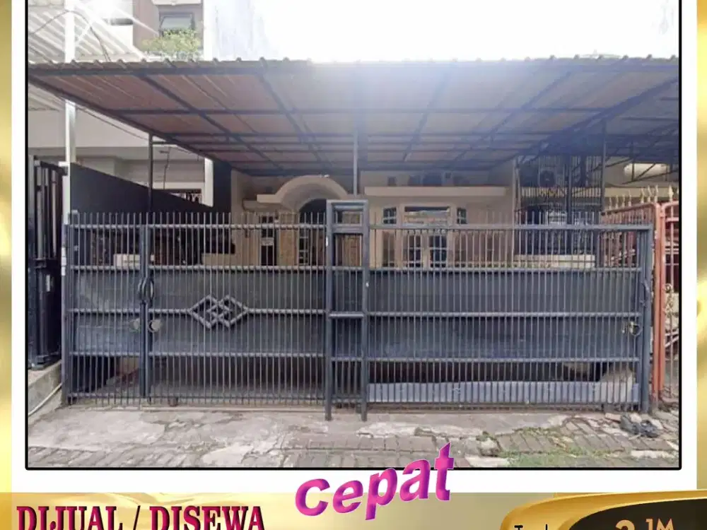 DIJUAL RUMAH 1¼ Lantai di Citra Garden 3 Cengkareng JakBar - FN&HL