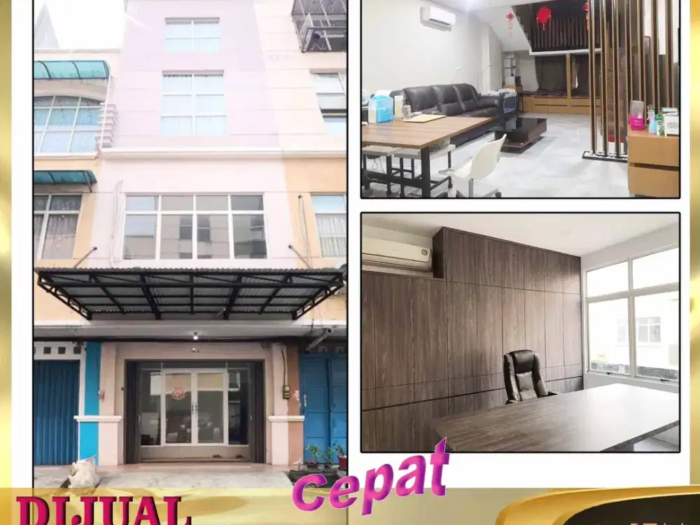 DIJUAL RUKO 5 Lantai di Mutiara Taman Palem Cengkareng JakBar - FN