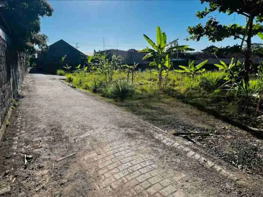 TANAH SHM 436M² GELOGOR CARIK DENPASAR