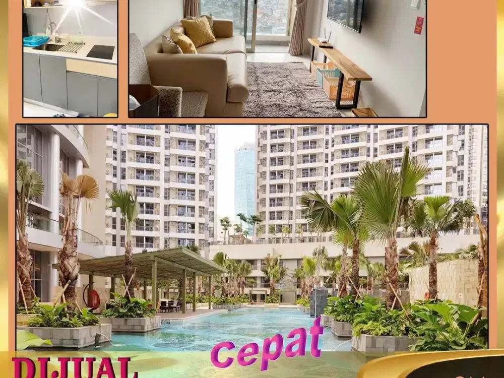 DIJUAL CEPAT APARTEMENT 3BR - Taman Anggrek Residence JakBar - SS