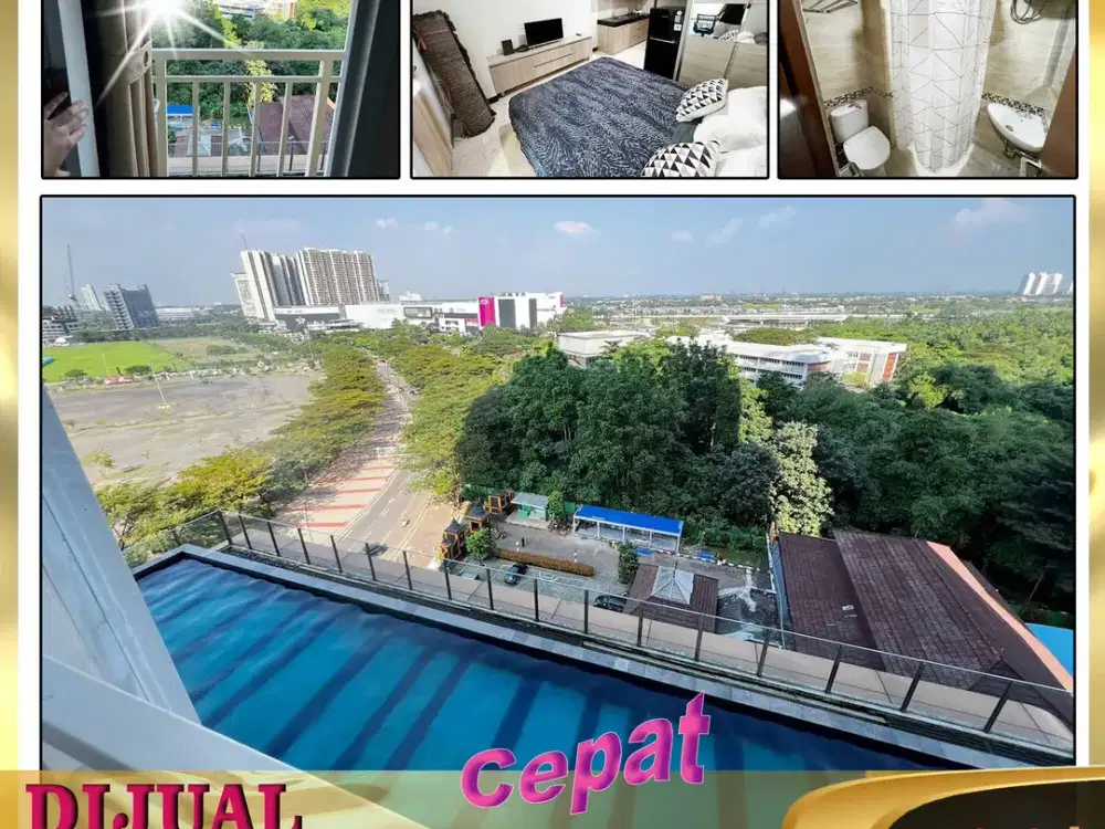 DIJUAL APARTEMEN Studio B Residence BSD Bumi Serpong Damai Tgr - DO