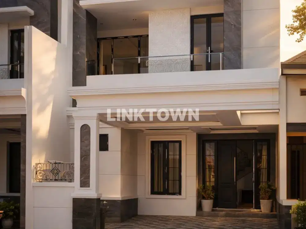 Baru Gress Rumah 2 Lantai American Style di Kertajaya Indah Timur Surabaya