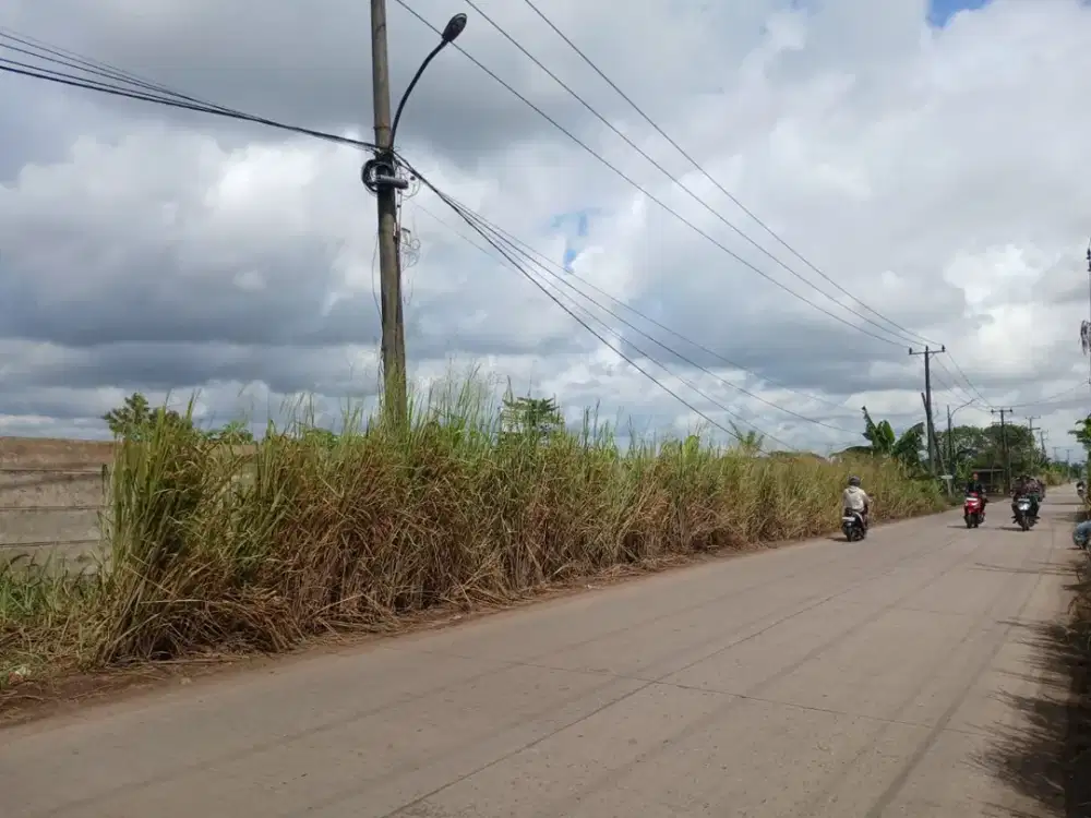 DIJUAL TANAH KOMERSIAL JALAN MAYOR SATIBI DARWIS KERAMASAN PALEMBANG