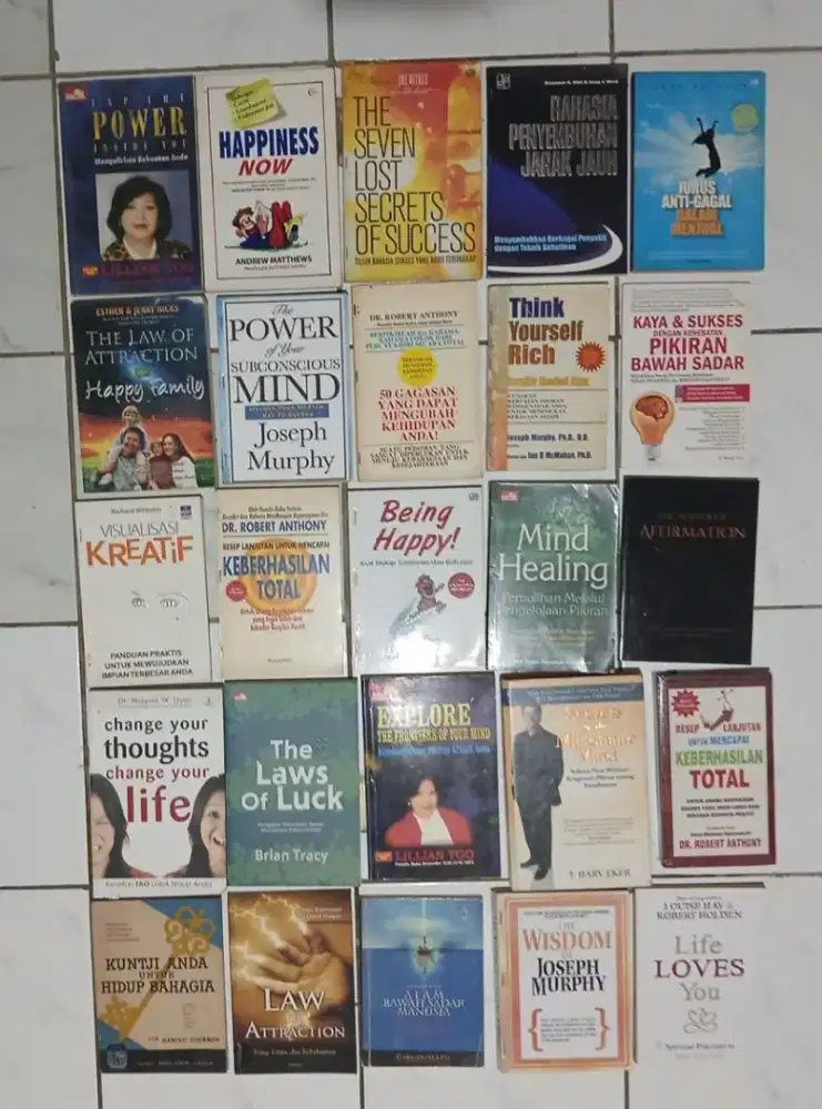 BORONGAN 65 BUKU MOTIVASI