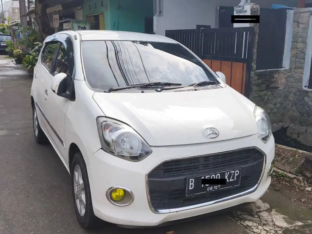 2014 Daihatsu Ayla Tipe X Tertinggi Putih