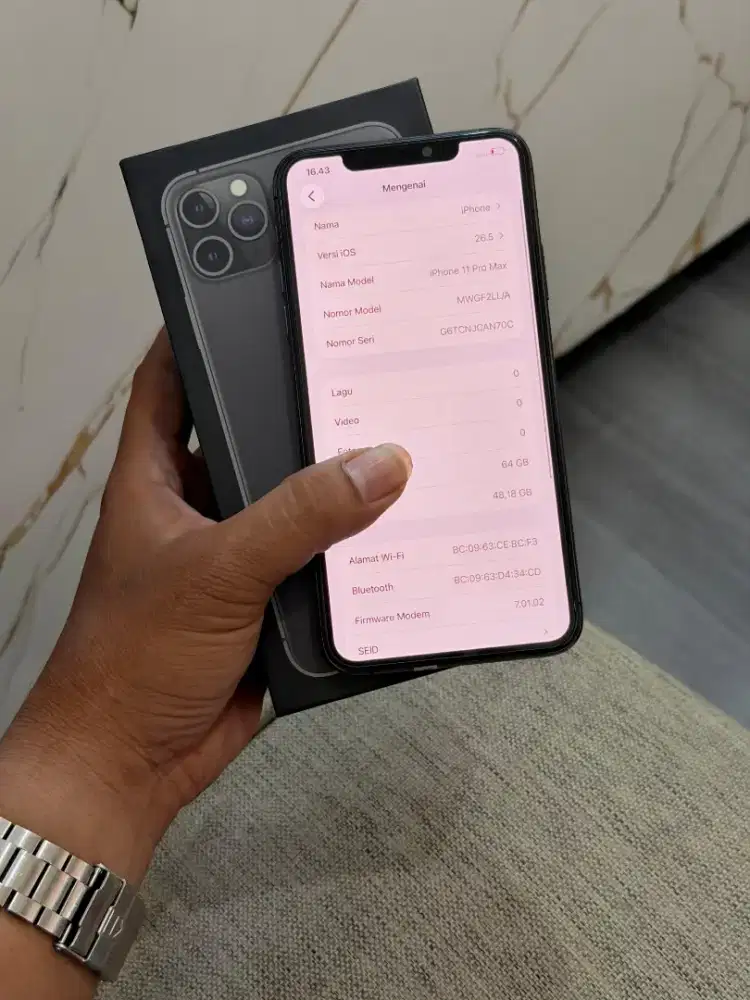 JUAL IPHONE 11 Pro Max 64Gb