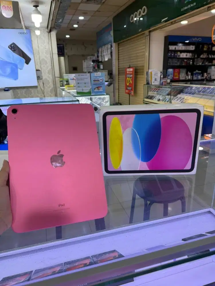 Ipad gen 10 256 GB ibox warna pink