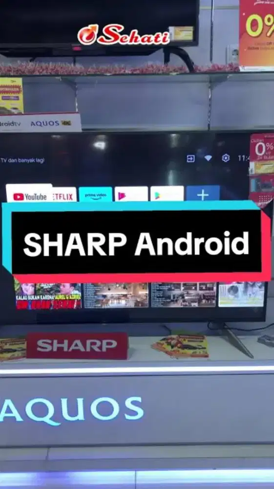LED TV Android bica cicil tanpa aplikasi