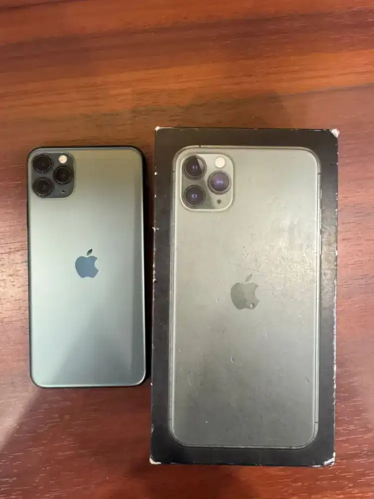 iPhone 11 Pro Max 256GB Green Lengkap