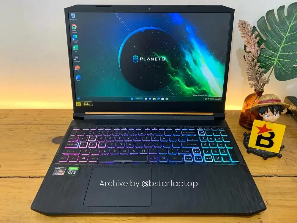 Laptop Gaming Acer Nitro 5 Ryzen 7 5800H RAM 16 Nvidia RTX 3060 6GB