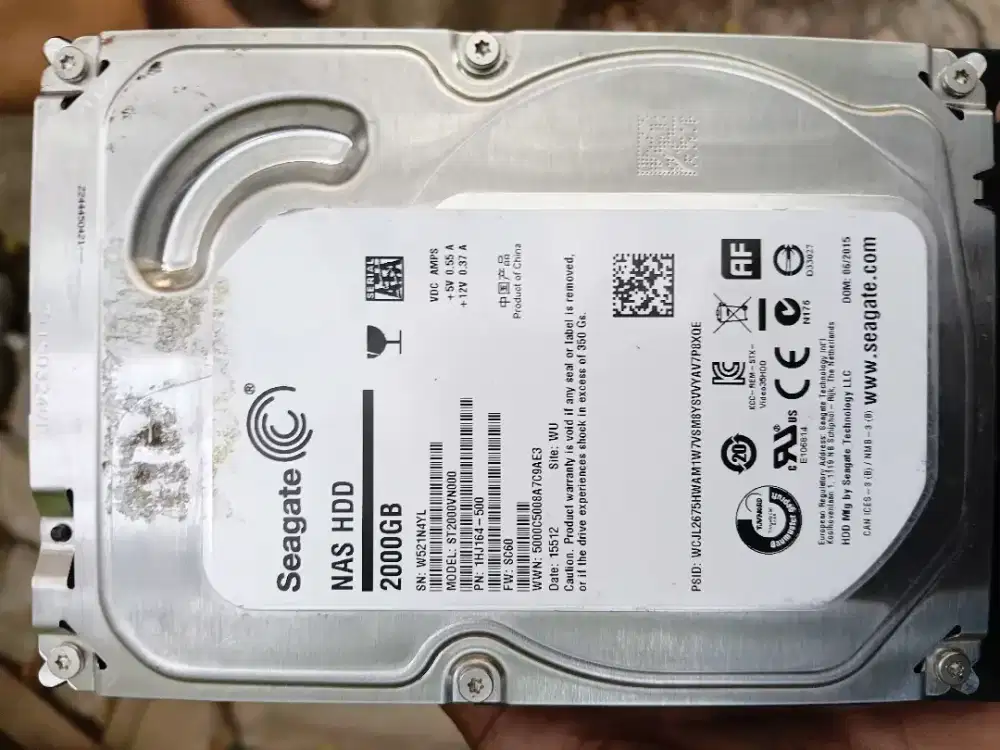 Hardisk seagate 2000gb kira2 laku berapa ya