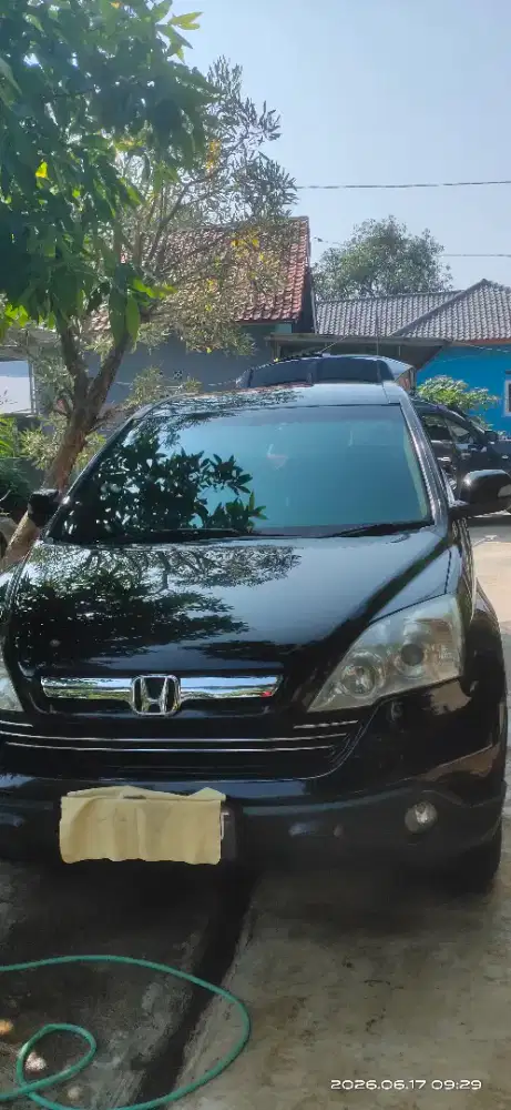 Dijual Honda CRV 2.4 Autometic Thn 2009 warna Hitam mulus