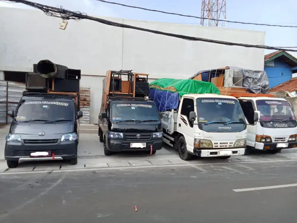 Sewa mobil pick up & mobil trek