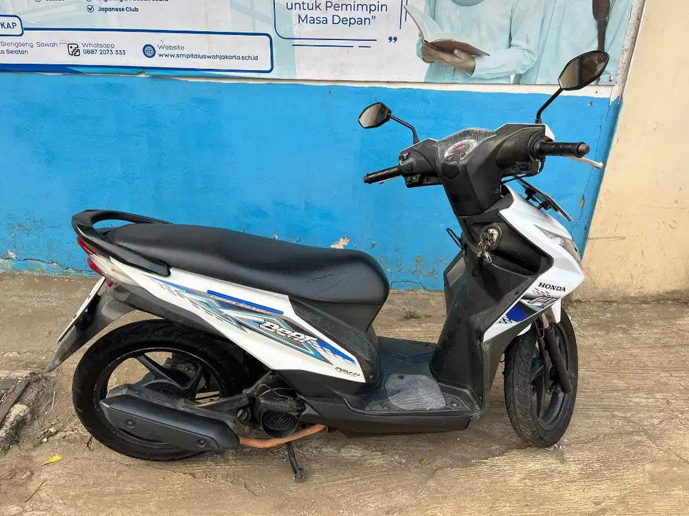 Honda Beat FI CBS 2013/2014 Funk White