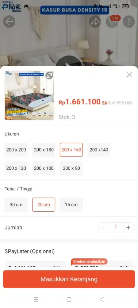 INOAC PLUS 160X200